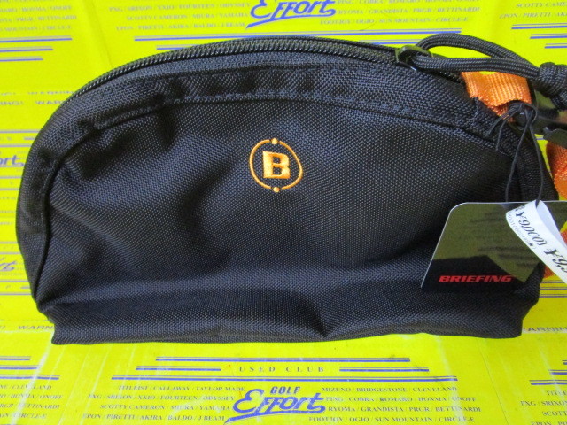 【新品未使用】限定品　BRIEFING & THE Club 黒　ゴルフポーチ 新品未使用 BRIEFING & THE Club 黒 ポーチ 2025年最新】Yahoo