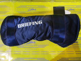 BRIEFING　DRIVER COVER ECO TWILL BRG223G34 Navy