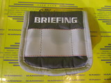 BRIEFING　MALLET PUTTER COVER ECO TWILL BRG223G39 L.Gray