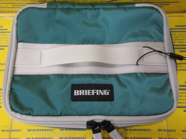 BRIEFING EXPAND POUCH S ECO TWILL BRG223G54 P.Greenのスペック詳細