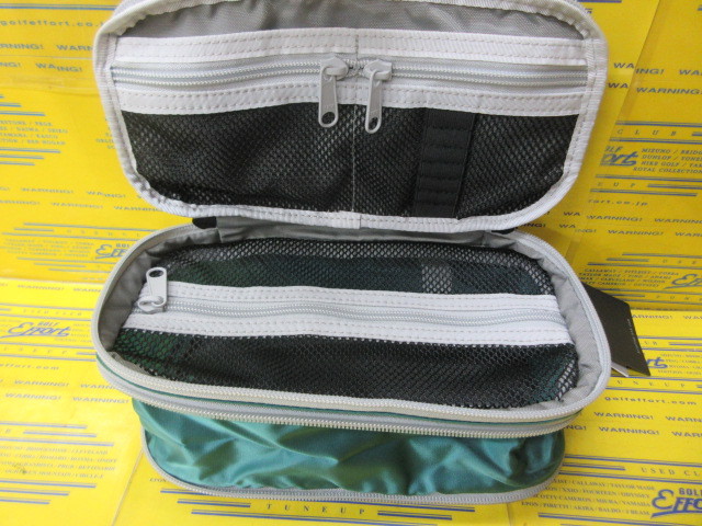 BRIEFING EXPAND MULTI ROUND POUCH ECO TWILL BRG223G56 P.Greenの