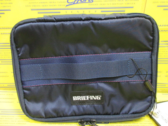 BRIEFING EXPAND POUCH S ECO TWILL BRG223G54 Navyのスペック詳細