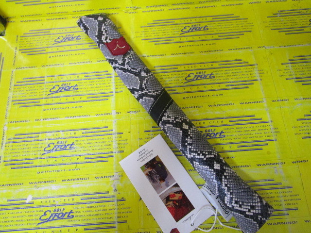 PoloⅢ Alignment Stick Cover-Africa Python Grey/Black