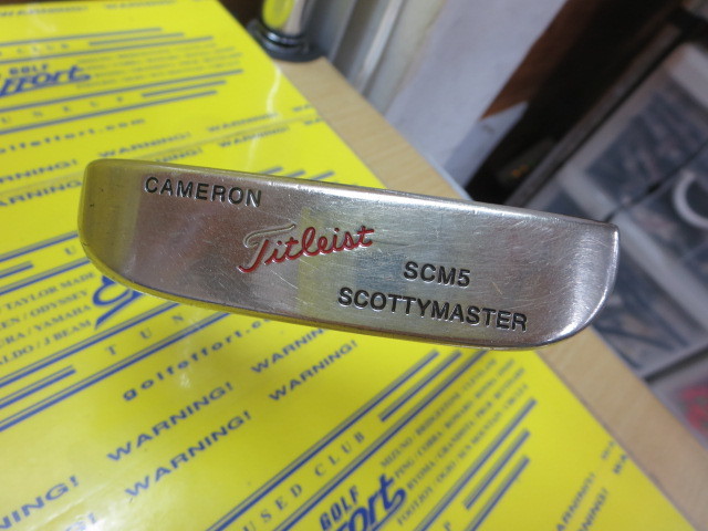 スコッティ キャメロン/SCM5 SCOTTYMASTERの中古ゴルフクラブ商品詳細