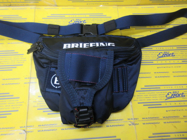 BRIEFING ROUND WAIST POUCH ECO TWILL BRG223EA00 Navyのスペック詳細