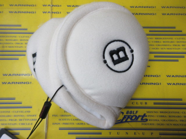 BRIEFING<br>TWEEDY EAR MUFF BRG223F11 White