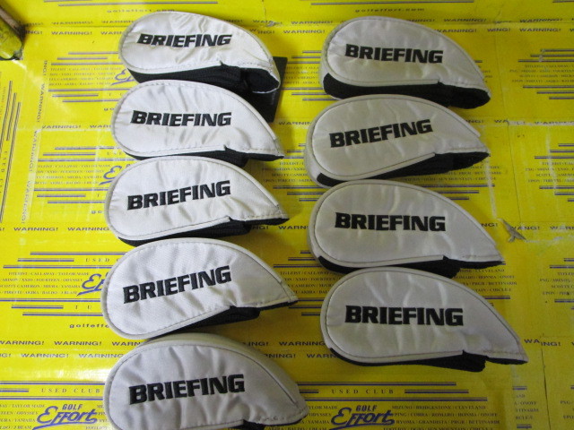 BRIEFING SEPARATE IRON COVER HOLIDAY BRG223G71 Whiteのスペック詳細