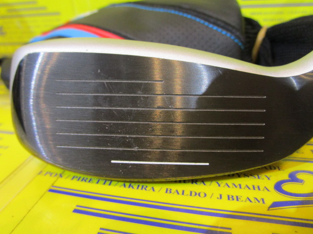 【中古】テーラーメイド　Ｍ３　エムスリー　レスキュー　ＵＳモデル　＃３（19°）【X】　ＴＥＮＳＥＩ　ＴＭ　CKシリーズ　HC無し アイアンのように球筋を操作できる」テーラーメイド M3 レスキュー