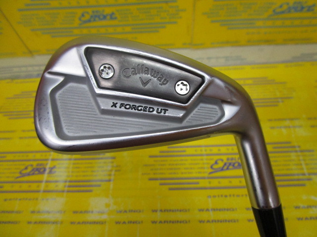 日本未発売ロフト　キャロウェイ　X-FORGED UT 27°　MODUS3 TOUR105 FLEX-S 美品 キャロウェイ X フォージド UT アイアンの試打レビュー 口コミ・評価