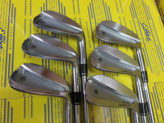 GRIND WORKS/PR-202 FORGED CNC IRONの中古ゴルフクラブ商品詳細