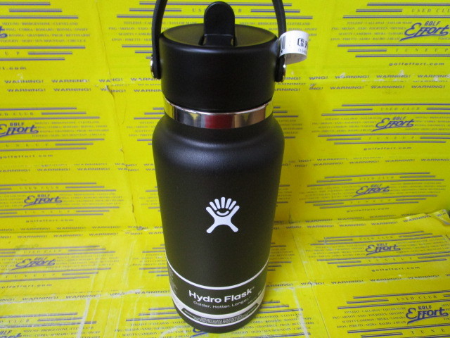 Hydration Wide Mouth Flex Straw 32oz Black