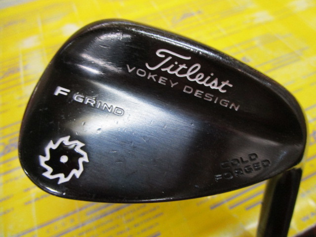 タイトリスト/VOKEY COLD FORGED(2015) F BK-PVDの中古ゴルフクラブ