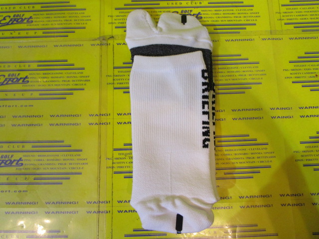 MS CORDURA GOLF MIDDLE SOCKS L BRG231M99 White