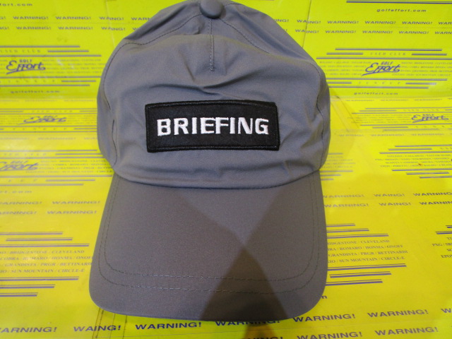 BRIEFING<br>MS RAIN CAP BRG231M72 Gray