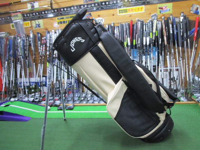 Jones Sports JONES TROUPER STAND BAG (Cream/Black)のスペック詳細 |  中古ゴルフクラブ通販【ゴルフエフォート オンラインショップ】