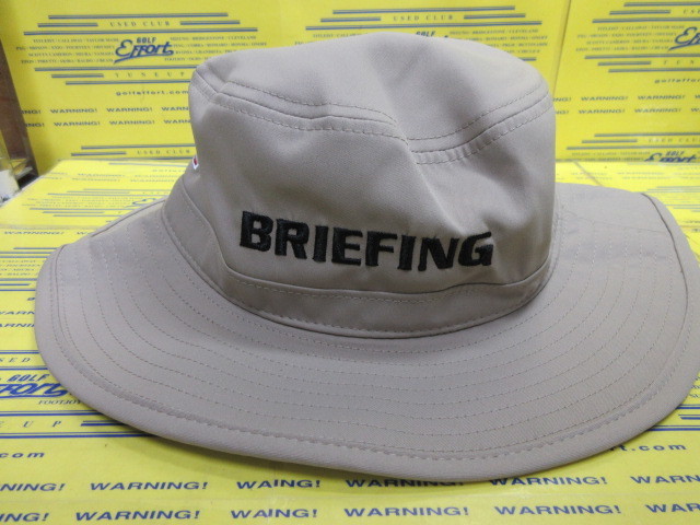 BRIEFING MS WIDE HAT M BRG231MA40 Beigeのスペック詳細 | 中古ゴルフ