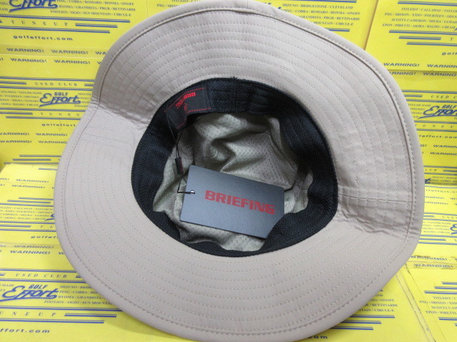 BRIEFING MS WIDE HAT M BRG231MA40 Beigeのスペック詳細 | 中古ゴルフ