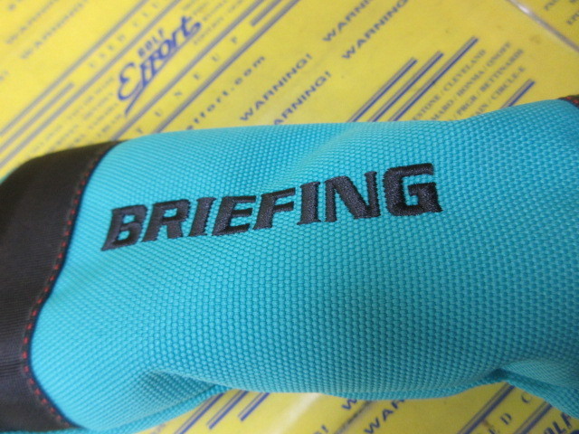 BRIEFING UTILITY COVER ECO CANVAS CR BRG231G85 Mint Blueのスペック詳細 |  中古ゴルフクラブ通販【ゴルフエフォート オンラインショップ】