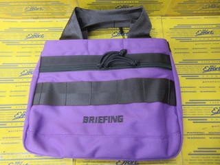 BRIEFING<br>TURF CART TOTE ECO CANVAS CR BRG231T91 Lavender
