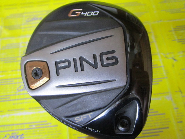 PING G400 SFT 7Wヘッドのみ ピン/G400 SF TECの中古ゴルフクラブ商品詳細