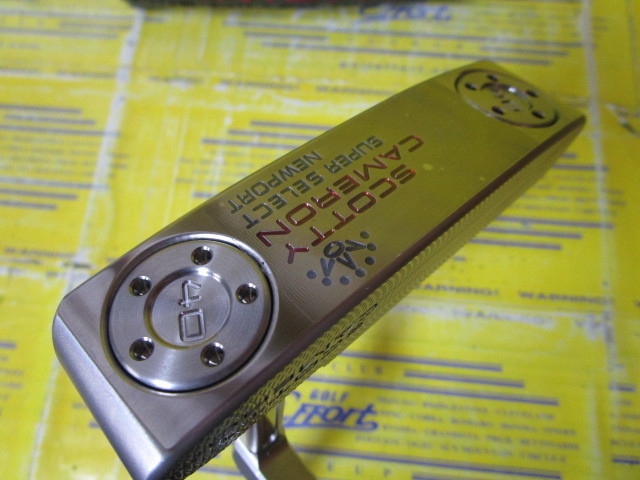 早い者勝ち スコッティ キャメロン SUPER SELECT NEWPORT HEAVIERのスペック クラブ