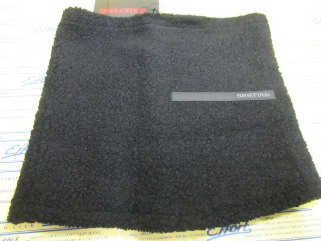 SH TECNO WOOL BOA NECK GAITER BRG233F04 Black