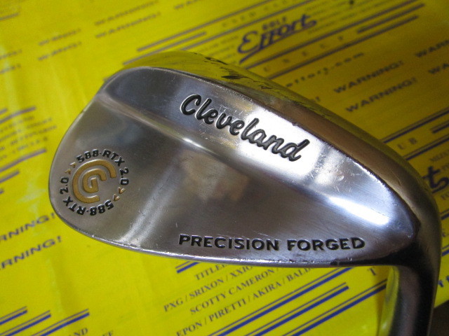 クリーブランド/588 RTX2.0 PRECISION FORGED WEDGEの中古ゴルフクラブ