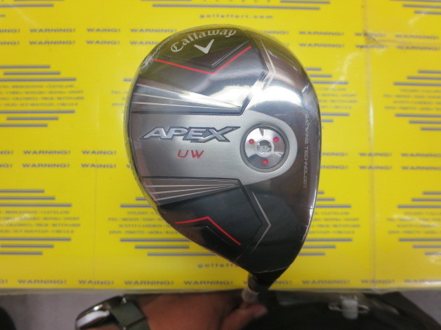 APEX UW 21度 ツアーAD GT7S（キャロウェイ APEX UW 21度。シャフト 
