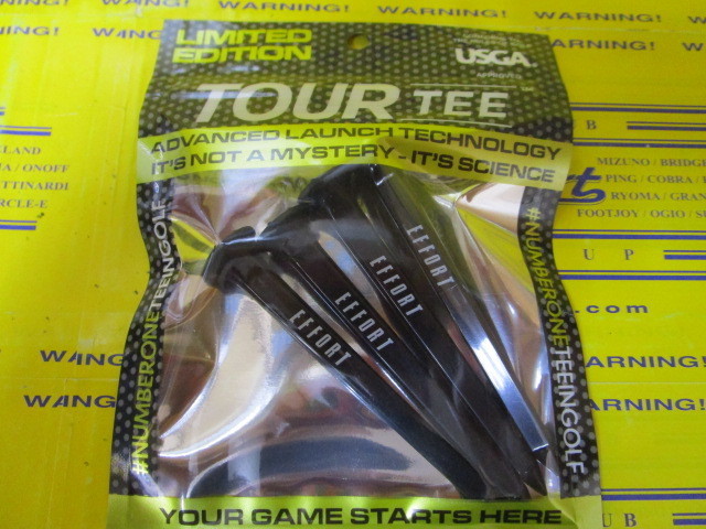 TOUR TEE PRO Pack Black (EFFORT & Circle-E)