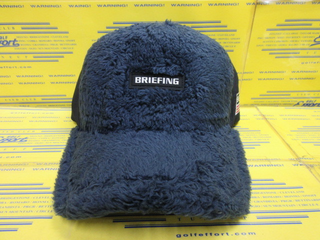 BRIEFING<br>MS FLEECE CAP BRG233M72 Navy