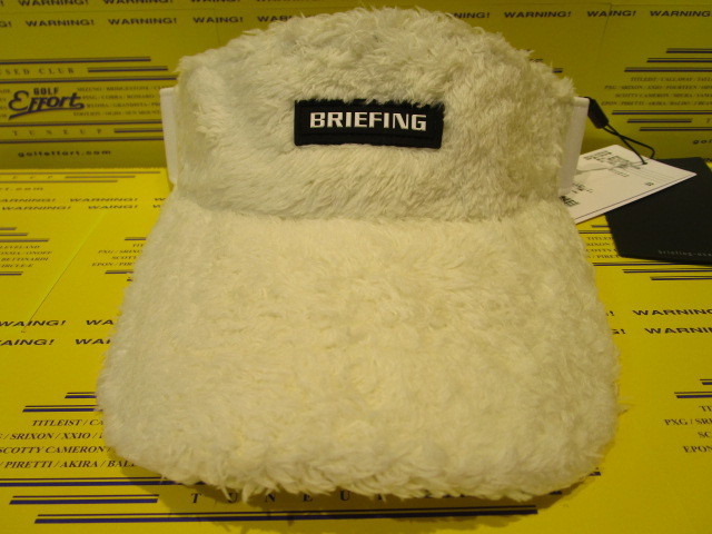 MS FLEECE VISOR BRG233M73 White
