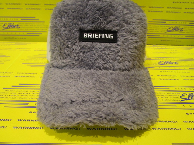 BRIEFING<br>MS FLEECE CAP BRG233M72 Gray