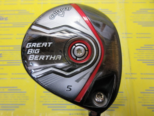 キャロウェイ GREAT BIG BERTHA(2015)のスペック詳細 | 中古ゴルフクラブ通販【ゴルフエフォート オンラインショップ】