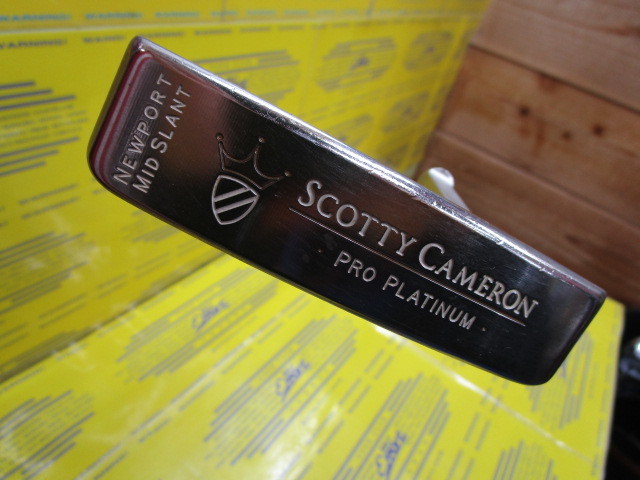 スコッティ キャメロン PRO PLATINUM NEWPORT MSのスペック詳細 | 中古