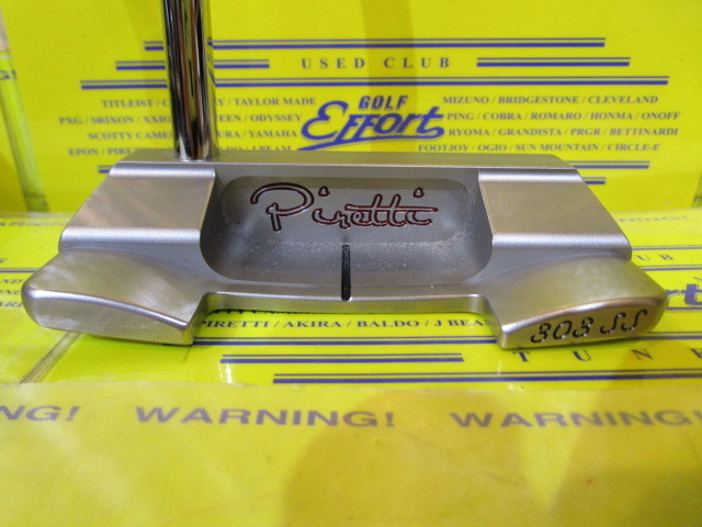 ピレッティ Piretti Rimini 303SS パター ヘッドカバー付き ピレッティ