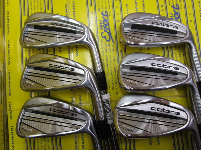 コブラKING TOUR2023 アイアン6本セットKBS $-Taper S+ Cobra King