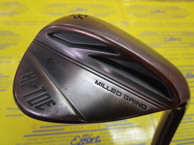 Milled Grind 3 Hi-Toe Chrome Wedge with Steel Shaft