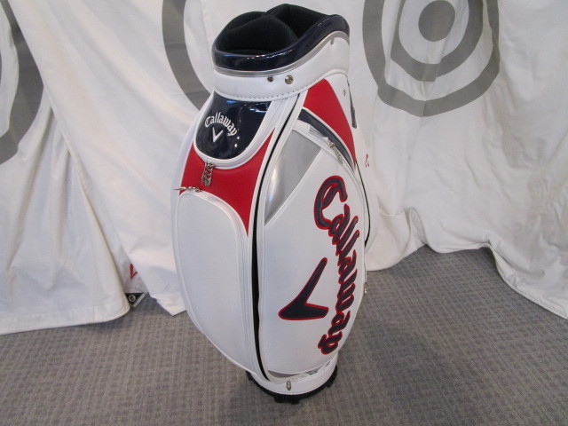Callaway Exia22 JMゴルフバッグ ホワイト/レッド