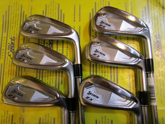 ダンロップ スリクソン ZX4 MkII アイアン 右用 9本セット(＃4-SW