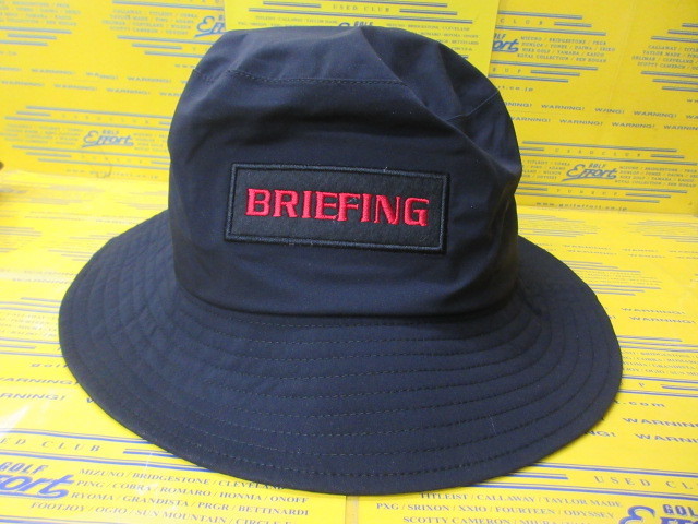 BRIEFING MS WATERPROOF HAT L BRG241M96 Blackのスペック詳細 | 中古 