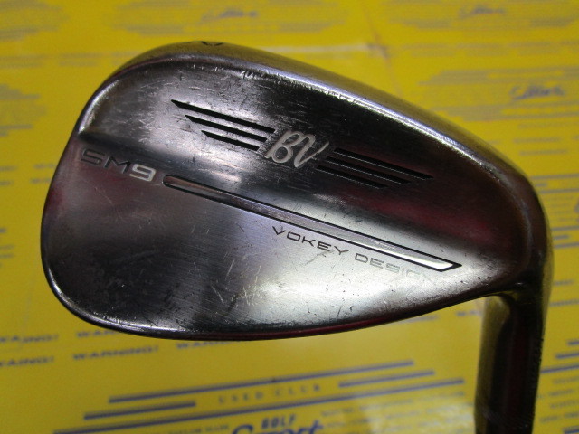 タイトリスト　CUSTOM VOKEY SM9 RAW F