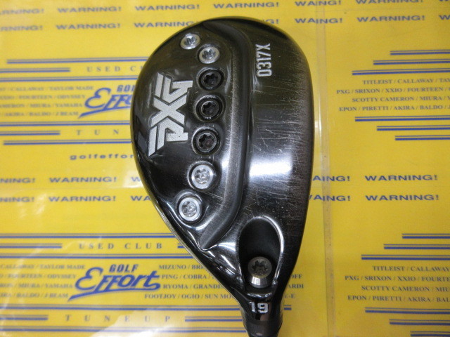 PXG 0317 X ユーティリティクラブ 19度 【公式通販】