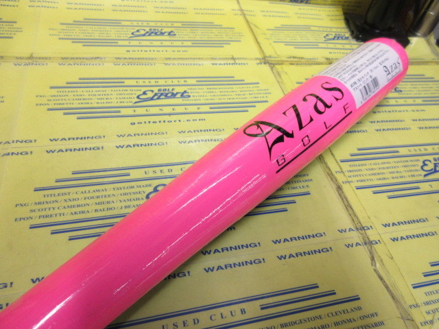 AZAS GOLF<br>ドライバット アスリート(黒/ピンク)