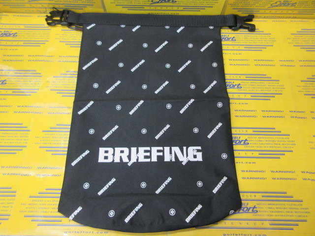 BRIEFING - MONOGRAM ICE BAG / バッグ型アイスバッグ ブラック