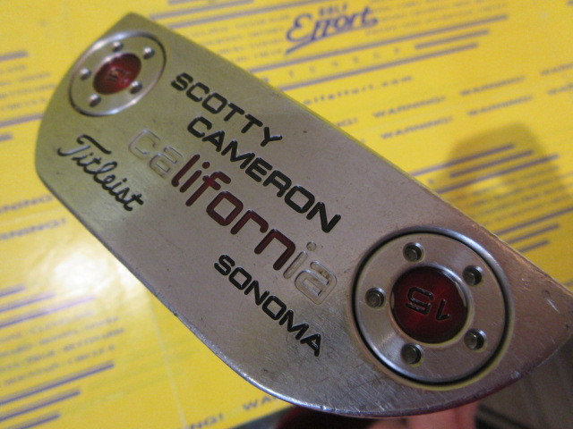 スコッティ キャメロン CALIFORNIA (2012) SONOMAのスペック詳細