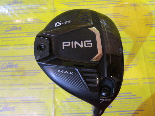 PING G425 フェアウェイウッド 7.205 PING G425 フェアウェイウッド 7.205 ピン G425 SFT