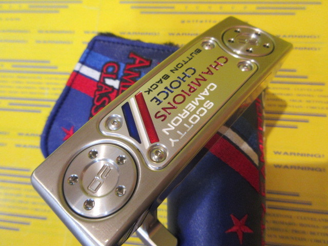 スコッティ キャメロン CHAMPIONS CHOICE NEWPORT 2 PLUS BUTTON