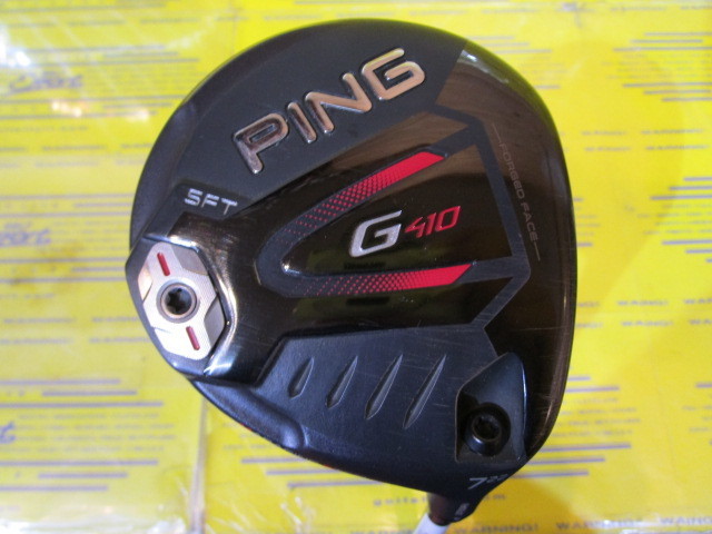 （希少）Ping G410 SFT 7W ヘッドのみ 名器 希少番手 PING G410 SFT 7w 22° ヘッド のみ フェアウェイ