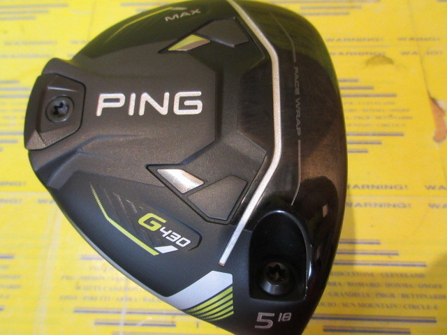 PING G430 MAX 5W 18度 ヘッドのみ（ピン G430 MAXのスペック詳細 