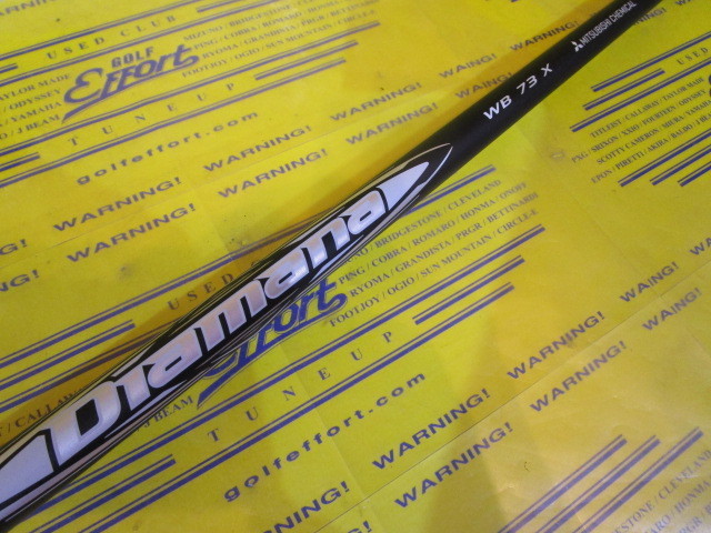 クラブ DiamanaBB 73(S) Mitsubishi Diamana WB-Series 73 Graphite Shaft + Adapter